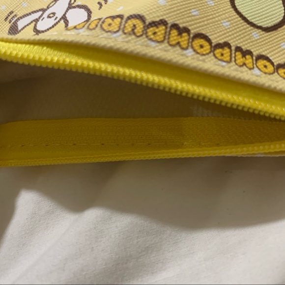 Pompompurin Yellow Pencil Bag with White Polka Dots - Picture 6 of 14
